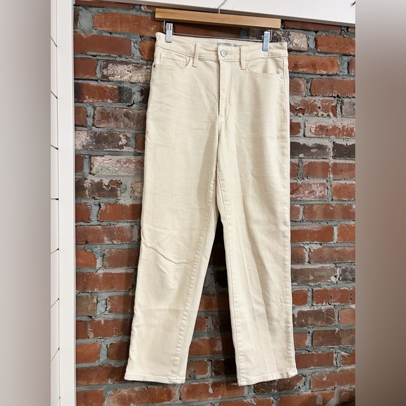 Athleta Flex Straight Leg Ankle Jean in Bone Size 6 - Picture 2 of 10